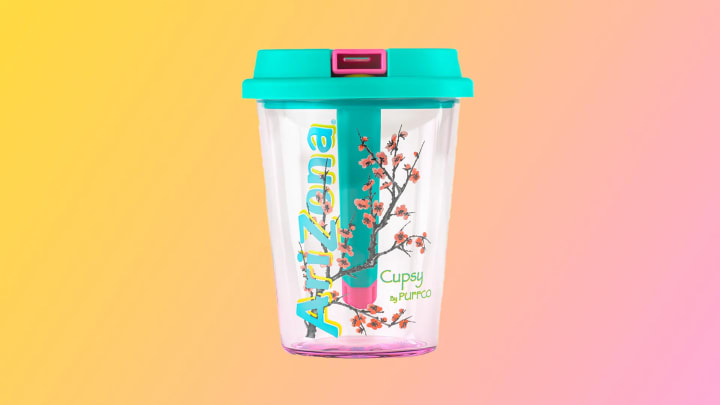 PuffCo's Cupsy, a collab with AriZona Beverages. 