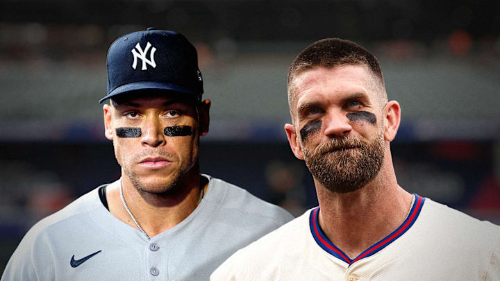 Aaron Judge, New York Yankees. Bryce Harper, Philadelphia Phillies