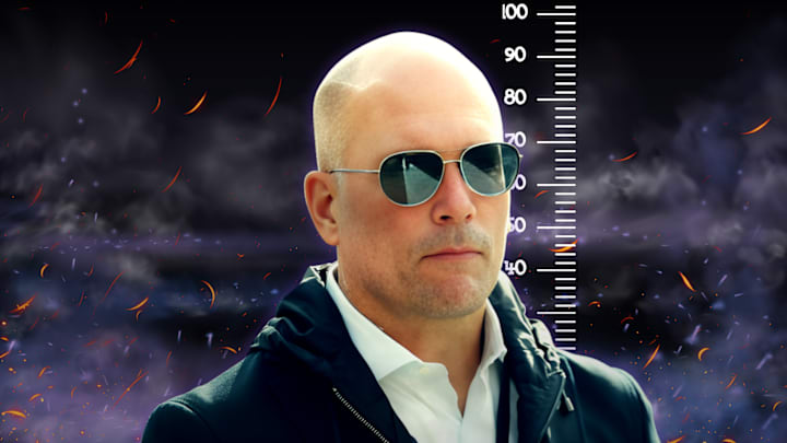 Baltimore Ravens general manager Eric DeCosta