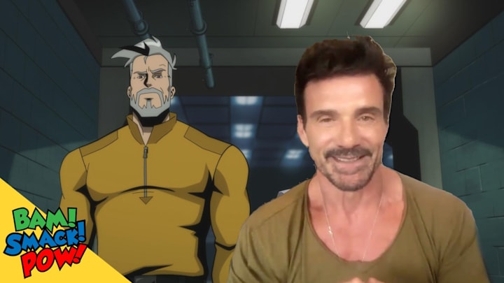 Creature Commandos star Frank Grillo. Photo Courtesy Max