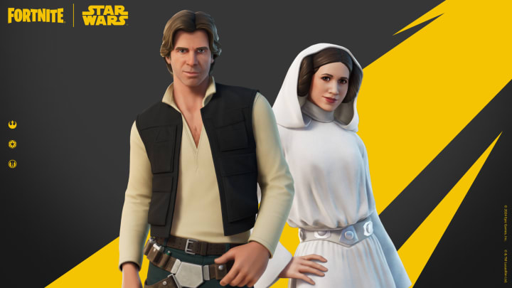 Smuggler, Scoundrel and Scruffy-looking nerf herder with Princess, Senator, Rebel and Icon.