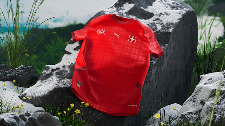Switzerland's Euro 2025 home kit.