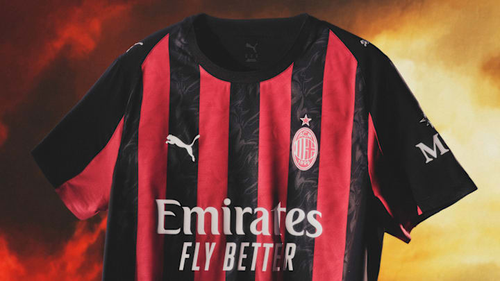 AC Milan's new home kit. AC Milan's new home kit.