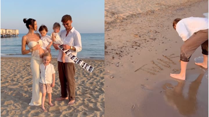 James Maddison and Kennedy Alexa are expecting twins for the second time. James Maddison and Kennedy Alexa are expecting twins for the second time.