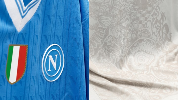 Napoli's new home and away kits are works of art.