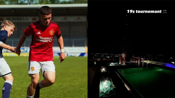 Kai Rooney will be representing Man United's U-19s in Croatia.