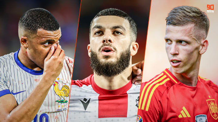 Les principales infos du jour concernent ces trois joueurs : Kylian Mbappé, Georges Mikautadze et Dani Olmo - Getty Images