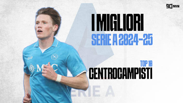 I migliori centrocampisti Serie A 2024-25 I migliori centrocampisti Serie A 2024-25