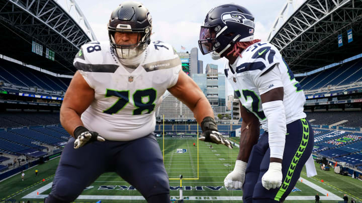 Entering the final year of their respective contracts, Stone Forsythe and Darrell Taylor could be squarely on the roster bubble for the Seattle Seahawks.