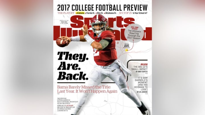 Jalen Hurts 2017 Sports Illustrated Cover Aug. 14