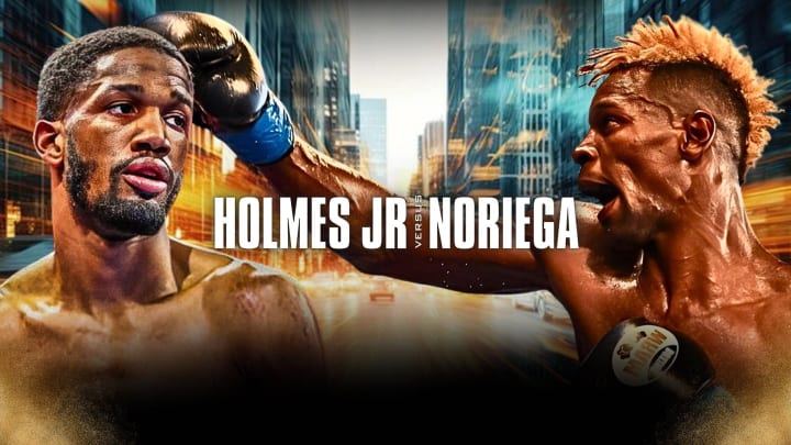 Ardreal Holmes Jr. scheduled a Flint, Michigan defense of his unbeaten record against Hugo Noriega