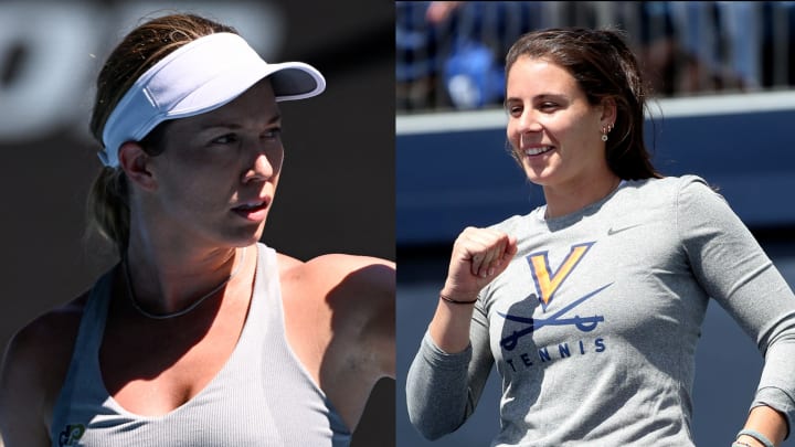 Former Virginia women's tennis stars Danielle Collins and Emma Navarro were selected to the U.S. Olympic tennis team for the 2024 Olympics in Paris.