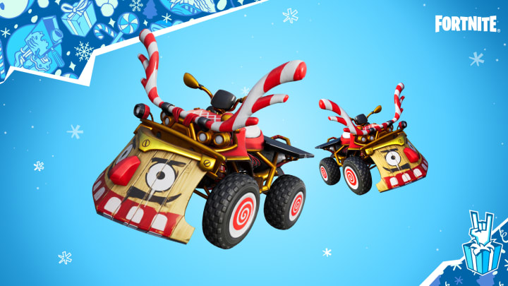 These Quadcrashers are a little more festive than your average vehicle.