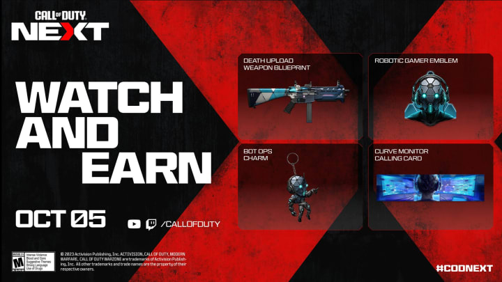 Here's how to get all the Call of Duty: NEXT Twitch drops.