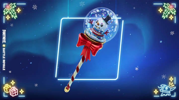 Here's how to get the Snowglobe Smasher Pickaxe for free in Fortnite.