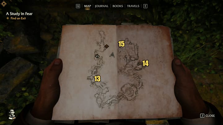 A map showing the locations of Ancient Relics in Indiana Jones and the Great Circle.