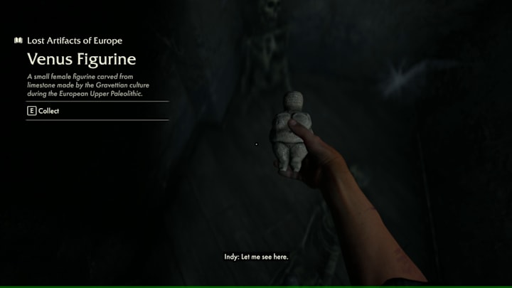 The Venus Figurine in Indiana Jones and the Great Circle