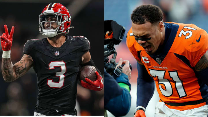 Jessie Bates and Justin Simmons make up arguably the best safety tandem in the NFL for the Atlanta Falcons.