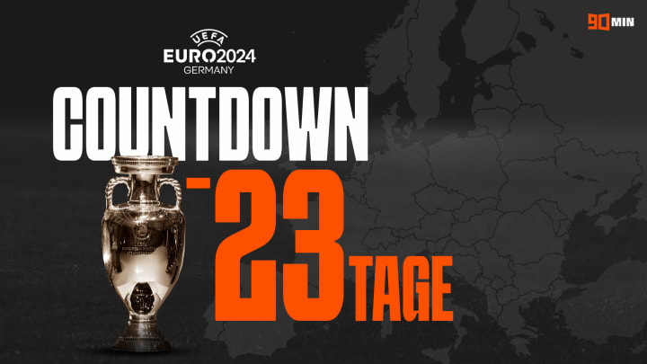 Noch 23 Tage bis zum Start der Europameisterschaft