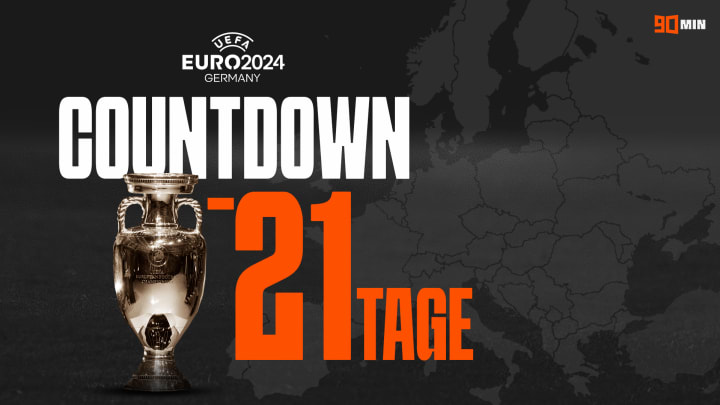 Noch 21 Tage bis zum Start der Europameisterschaft