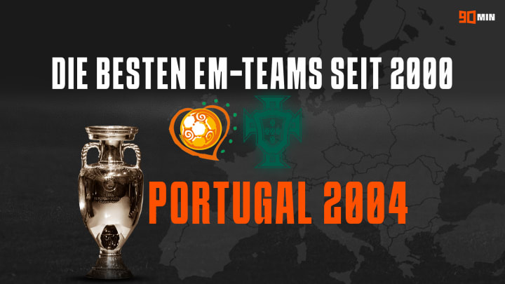 Die Portugiesen bei der Heim-EM 2004