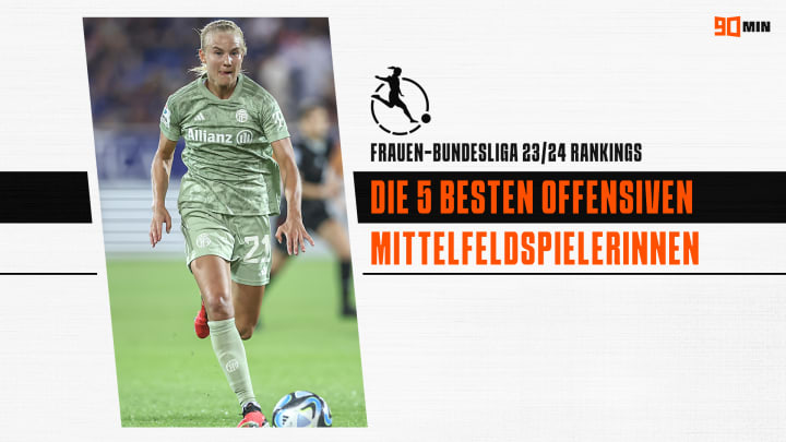 Die besten offensiven Mittelfeldspielerinnen 23/24