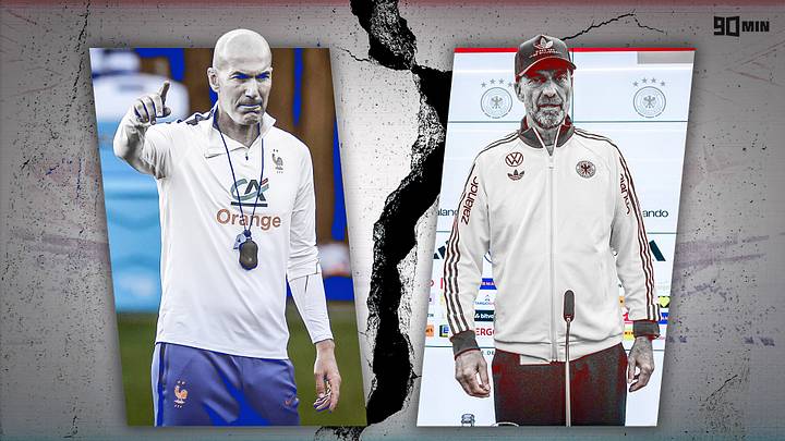 Zidane und Klopp im Fokus Zidane und Klopp im Fokus