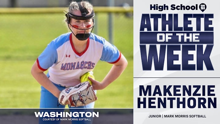 Mark Morris softball player Makenzie Henthorn voted SBLive WA athlete of week for April 21-April 26.
