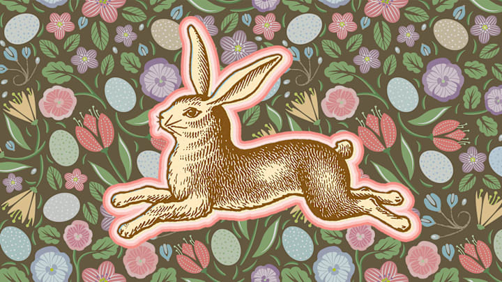 Hares—not bunnies—once played a prominent role in spring celebrations.