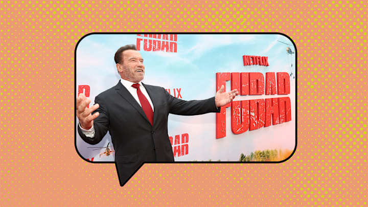 Arnold Schwarzenegger at the 2023 premiere of 'FUBAR,' season 1.