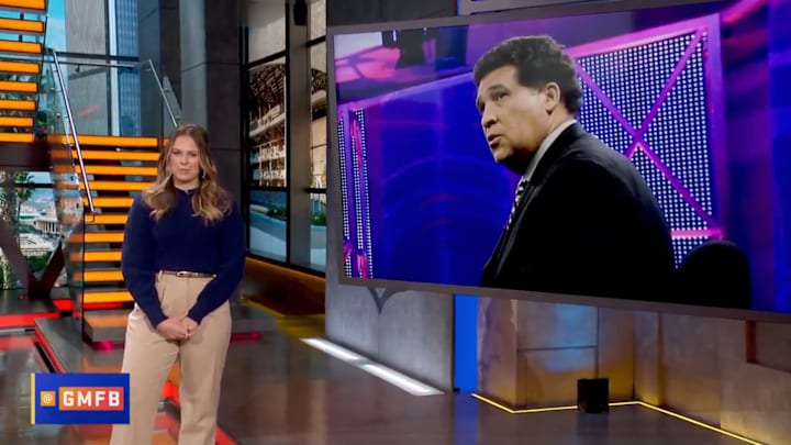 Jamie Erdahl celebrates the life of Greg Gumbel on ‘Good Morning Football.’ Jamie Erdahl celebrates the life of Greg Gumbel on ‘Good Morning Football.’