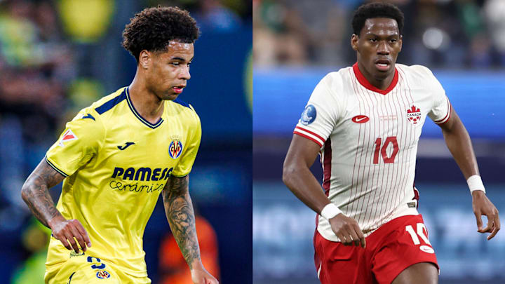 Tajon Buchanan (left) and Jonathan David could both make significant moves this summer while also playing for Canada. Tajon Buchanan (left) and Jonathan David could both make significant moves this summer while also playing for Canada.