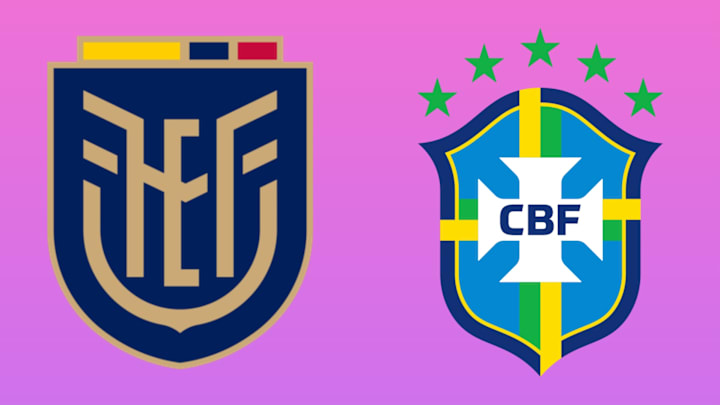 Ecuador take on Brazil in CONMEBOL World Cup qualifying action. Ecuador take on Brazil in CONMEBOL World Cup qualifying action.