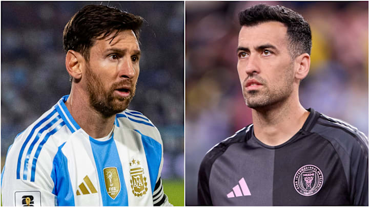 Lionel Messi routinely joins up with Argentina while Sergio Busquets continues to play for Inter Miami during international breaks. Lionel Messi routinely joins up with Argentina while Sergio Busquets continues to play for Inter Miami during international breaks.
