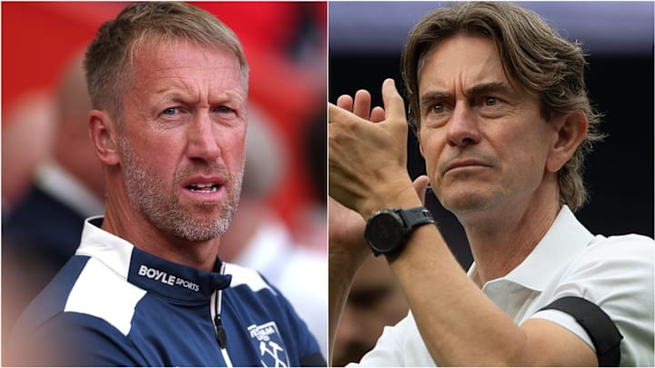 Graham Potter will hope to get one over on Thomas Frank.