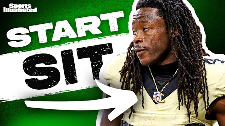 Sit Alvin Kamara in fantasy football Week 6. 