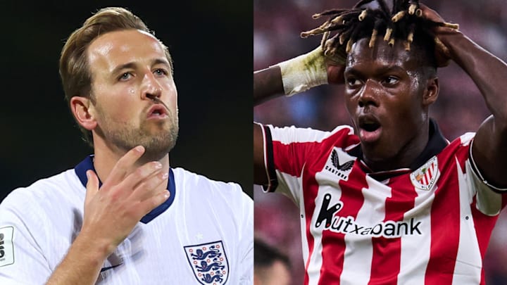 Harry Kane (left) and Nico Williams (right) are in the headlines.