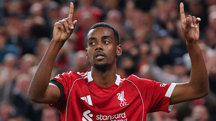 Alexander Isak has been eased in at Liverpool.