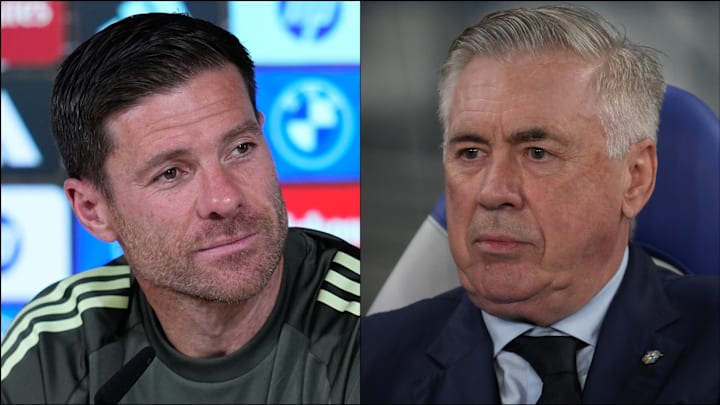 Xabi Alonso (left) succeeded Carlo Ancelotti at Real Madrid this summer. Xabi Alonso (left) succeeded Carlo Ancelotti at Real Madrid this summer.