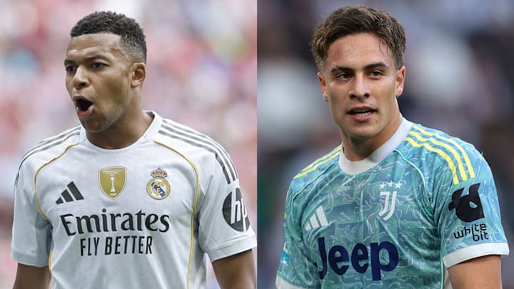 Kylian Mbappé (left) and Kenan Yıldız take center stage in the Champions League clash.