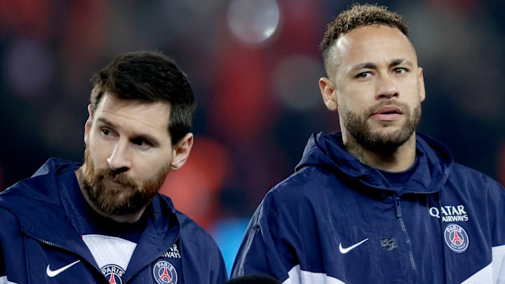 Lionel Messi (left) and Neymar Jr. have played together at Barcelona and Paris Saint-Germain. Lionel Messi (left) and Neymar Jr. have played together at Barcelona and Paris Saint-Germain.