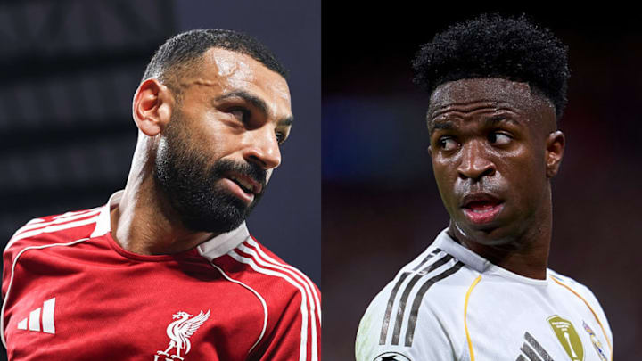 Mohamed Salah (left) and Vinícius Júnior have shared some classic battles over the years. Mohamed Salah (left) and Vinícius Júnior have shared some classic battles over the years.