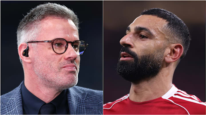 Jamie Carragher (left) has addressed the Mohamed Salah situation against after Liverpool’s Champions League win. Jamie Carragher (left) has addressed the Mohamed Salah situation against after Liverpool’s Champions League win.