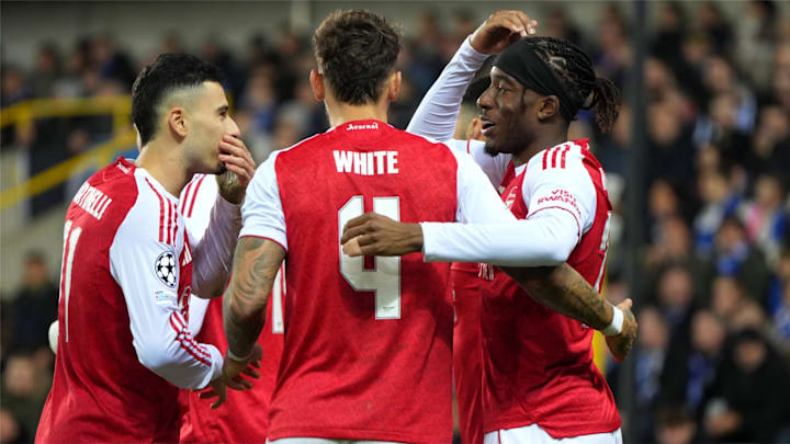 Arsenal were clear winners on the night. Arsenal were clear winners on the night.