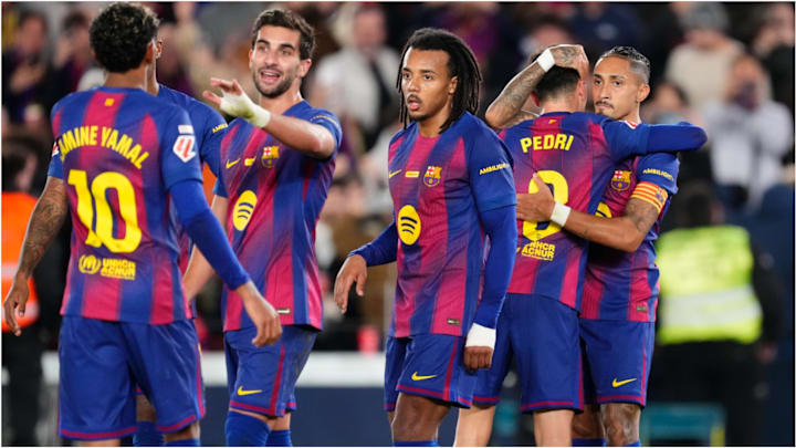Barcelona wrapped the game up with minutes to go. Barcelona wrapped the game up with minutes to go.