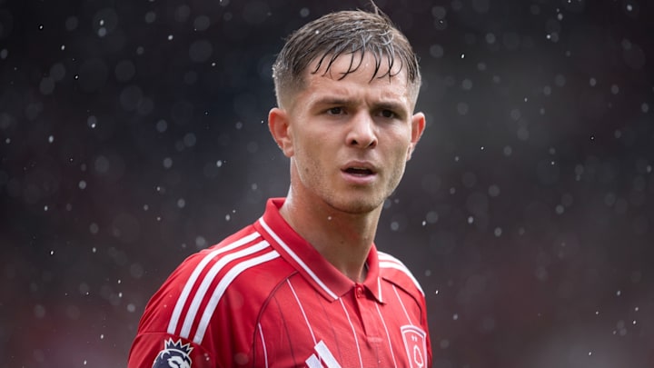 James McAtee’s barely playing at Nottingham Forest.