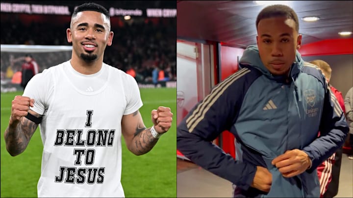 Two of Arsenal’s Brazilian Gabriels were on the scoresheet against Aston Villa. Two of Arsenal’s Brazilian Gabriels were on the scoresheet against Aston Villa.