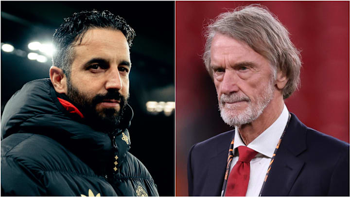 Sir Jim Ratcliffe (right) has made a costly Ruben Amorim decision.