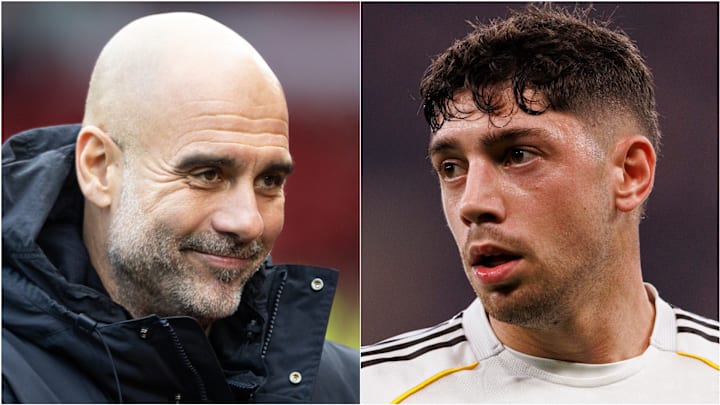 Pep Guardiola’s Man City and Federico Valverde (right) headline today’s gossip.