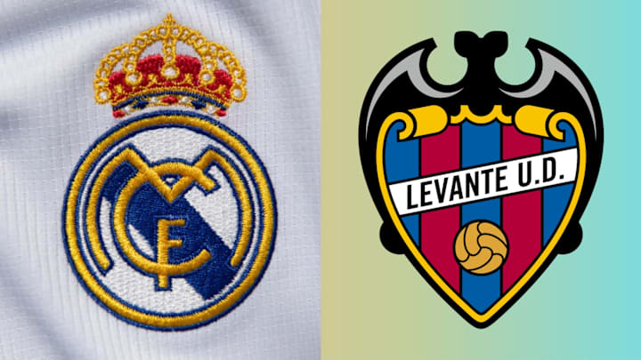 Real Madrid take on Levante in their return to La Liga action.
